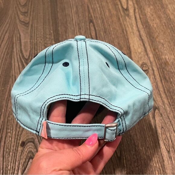 NWOT Simply Southern Cap Baseball Preppy Classy Happy Ball Hat Blue One Size - Picture 4 of 5